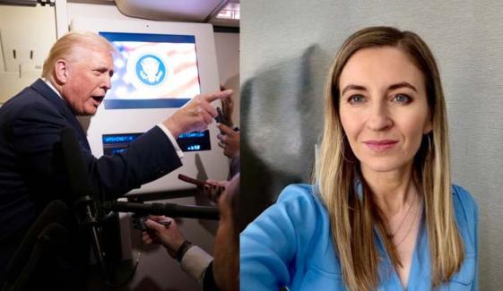 Catherine Lucey called ‘piggy’ by Trump over Epstein question, sparks debate