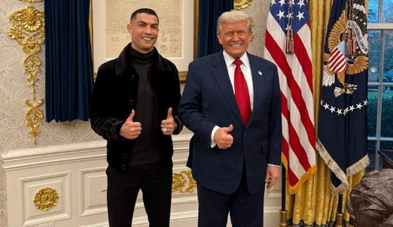 Cristiano Ronaldo breaks silence on Trump's shocking meeting with heartfelt post