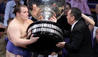 Yavhusishyn, Ukrainian wrestler makes history with Japan sumo victory