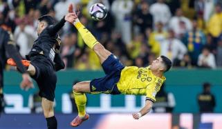 Ronaldo sparks buzz with bicycle goal for Al Nassr: ‘Gravity? Never heard’