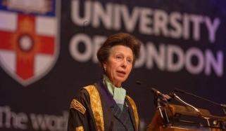 Princess Anne exudes regal charm during grand appearance at University of London