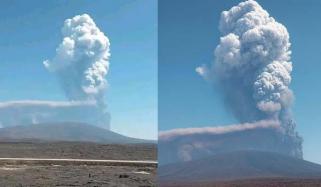 Ethiopian volcano eruption after 12,000-year: Ash clouds drift across Red Sea
