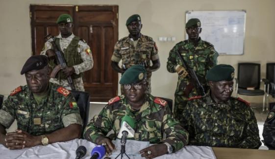 Guinea-Bissau army officers claim 'total control' after deposing president 