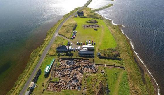 What did archaeologists just discover at Ness of Brodgar?