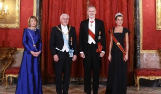 Queen Letizia, King Felipe VI welcome Germany’s President, First Lady to Spain