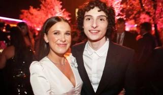Millie Bobby Brown, Finn Wolfhard protect ‘Stranger Things’ new young star