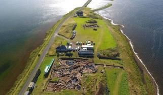 What did archaeologists just discover at Ness of Brodgar?