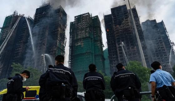 Anger in Hong Kong over cause of fire as death toll rises to 128