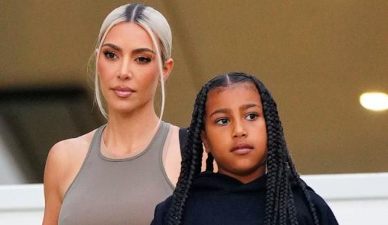 North West throws another shade at mom Kim Kardashian’s outfits