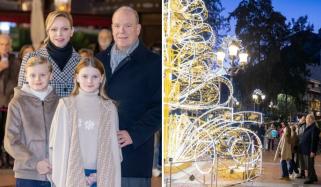 Prince Albert, Charlene dazzle year-end festivities with sparkling event