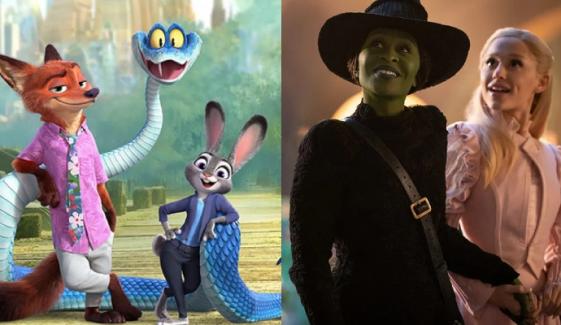 'Zootopia 2' rules Thanksgiving box office, as 'Wicked: For Good' crosses $200m mark