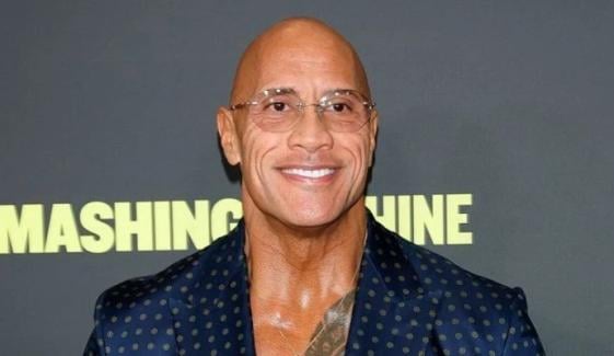 Dwayne Johnson shares unseen peek into Karen Gillan's onset birthday bash