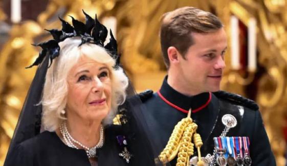 Queen Camilla honours equerry Oliver Plunket as he resigns from his role