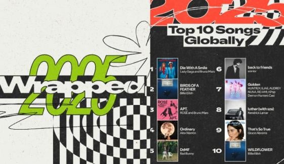 Spotify Wrapped 2025 stuns fans with top songs of the year