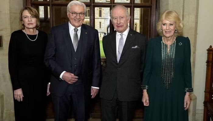King Charles, Queen Camilla bid farewell to German President Frank-Walter