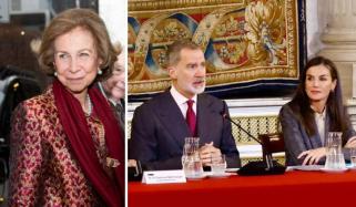 Queen Sofia takes on key duty after Felipe, Letizia chair major annual meeting