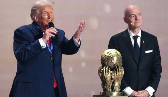 FIFA awards Donald Trump historic peace prize at World Cup event