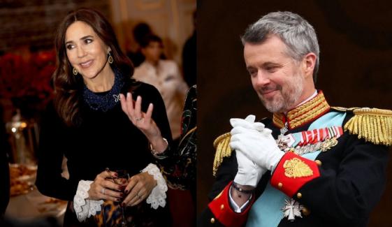 Queen Mary spreads holiday joy at annual reception without King Frederik