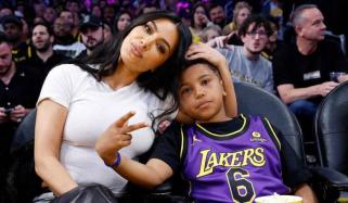 Kim Kardashian flashes back a decade as she marks son Saint’s 10th birthday