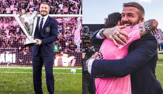 David Beckham's dream comes true as Messi ends Inter Miami MLS Cup drought