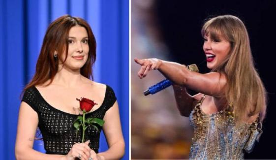 Millie Bobby turns ‘Tonight Show’ into Swiftie paradise with Taylor Swift nods