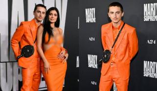 Kylie Jenner, Timothée Chalamet serve couple goals at 'Marty Supreme' premiere