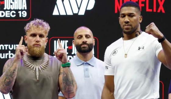 Anthony Joshua shuts down critics ahead of Jake Paul fight