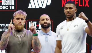 Anthony Joshua shuts down critics ahead of Jake Paul fight