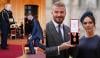 Victoria Beckham recalls surreal moment David gets knighted by King Charles