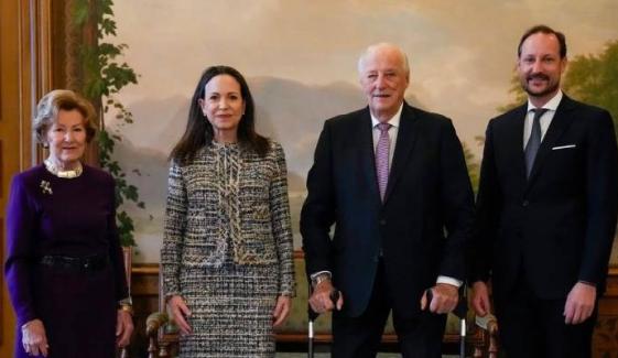 King Harald welcomes Nobel Peace Prize laureate at Palace for special meeting