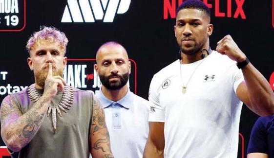 Anthony Joshua predicts quick knockout of Jake Paul ahead of fight 