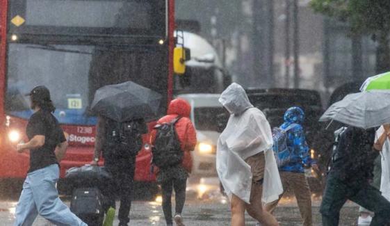 UK braces for 'danger to life' weather as met office issues heavy rain warning