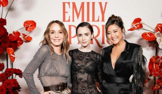 ‘Emily In Paris’ cast stuns in Venice ahead of Paris premiere for season 5