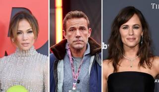 Ben Affleck caught in awkward triangle with ex-wives Jennifer Lopez, Garner