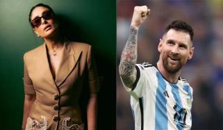 Kareena Kapoor, Taimur and Jeh meet Messi in Mumbai during GOAT Tour India