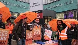 England’s doctors to strike for five days as flu cases rise sharply