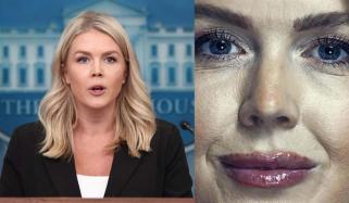 Karoline Leavitt's Vanity Fair photo sparks online criticism and speculation