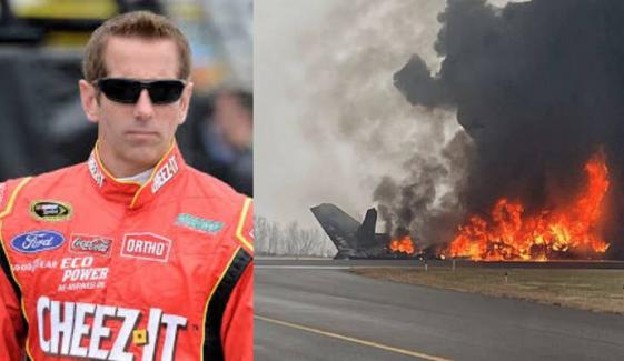Greg Biffle’s private jet crashes at North Carolina airport