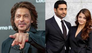 Shah Rukh Khan, Abhishek, Aishwarya turn up for children at Annual Day function