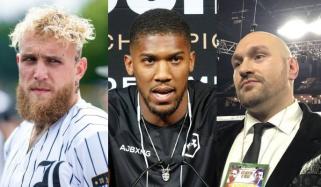 Anthony Joshua sends 'fiery' challenge to Tyson Fury after Jake Paul knockout