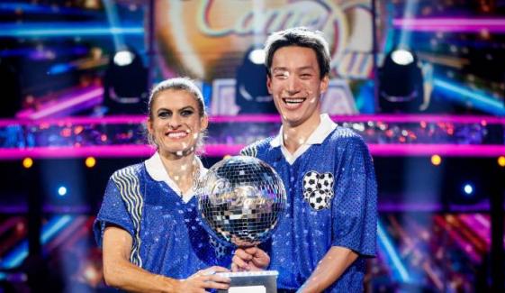 ‘Strictly Come Dancing’ S23 winner: Karen Carney lifts sparkling glitterball