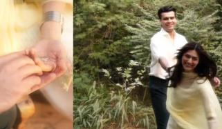 Hina Afridi, Taimoori surprise fans with vintage-style engagement reveal