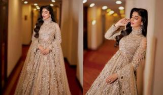 Mawra Hocane stuns in timeless dress as HUM Bridal Couture showstopper 