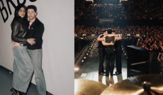 Priyanka Chopra supports Nick Jonas at JONAS20 tour last show