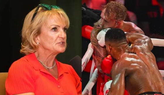 Jake Paul's mom praises Anthony Joshua despite son's jaw-breaking knockout