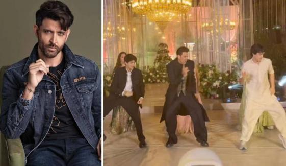 Hrithik Roshan sets stage ablaze as he grooves with sons Hrehaan, Hridhaan