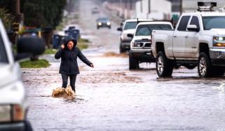 California reels from 'life-threatening' flooding on Christmas eve