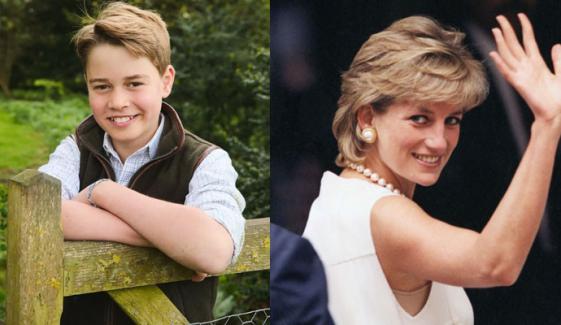 Prince George's 'granny Diana' moment this Christmas sparks outrage