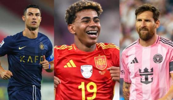 Ronaldo, Messi lose top spot as Yamal named best player in world by football great