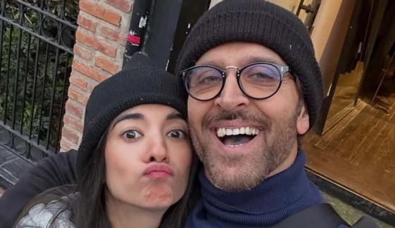 Hrithik Roshan, Saba Azad's festive fun continues post-wedding celebrations